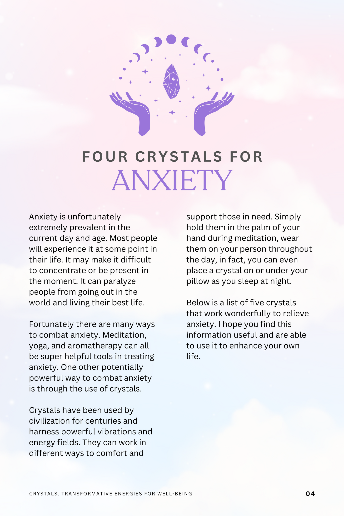 Essentials of Crystals