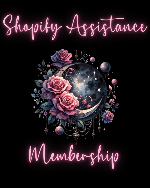 Shopify Website Assistance {Membership}